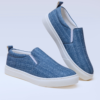 Blue Slip Sneakers