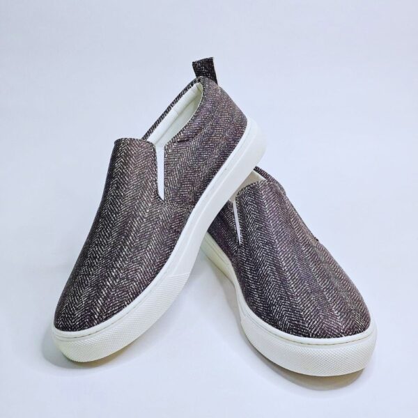 Gray Slip Sneakers
