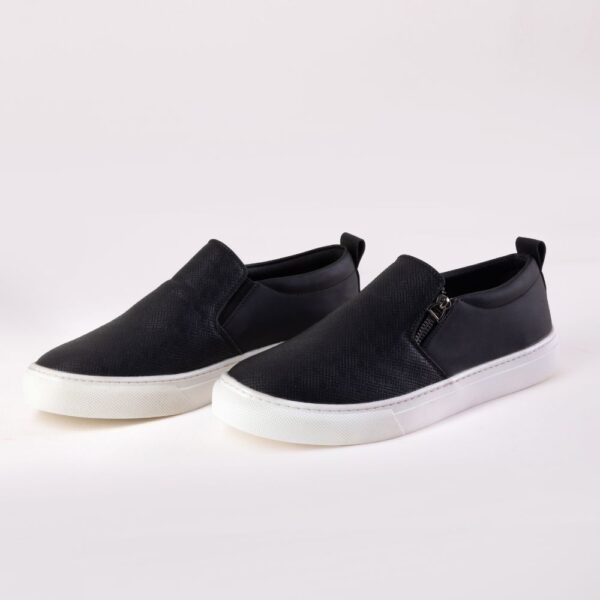 Black Slip Sneakers