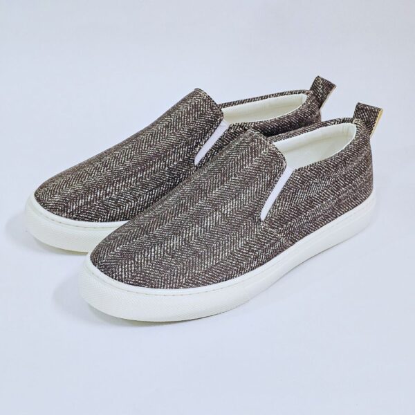 Gray Slip Sneakers - Image 2